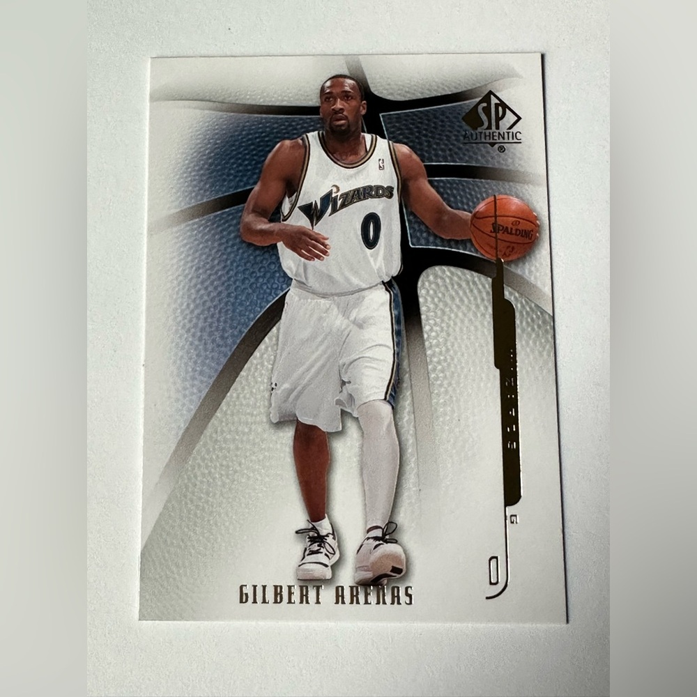 Gilbert Arenas - SP Authentic Basketball Trading Card